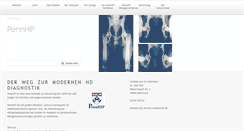 Desktop Screenshot of pennhip.tierarzt-meerbusch.de